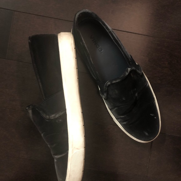 Vince Blair Black Velvet sneakers with dust bag - Picture 7 of 11